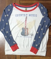 Country Music is my Religion  Miranda Lambert Pink Pistol Music City Shirt Large