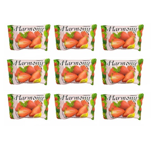 9 Riegel fruchtige Seife Harmonie orange Traube Erdbeere extra feuchtigkeitsspendender Riegel 75g - Bild 2 von 8