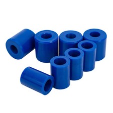 8pcs Truck Hood Roller Bushings Polyurethane Blue Fit Kenworth K066-360