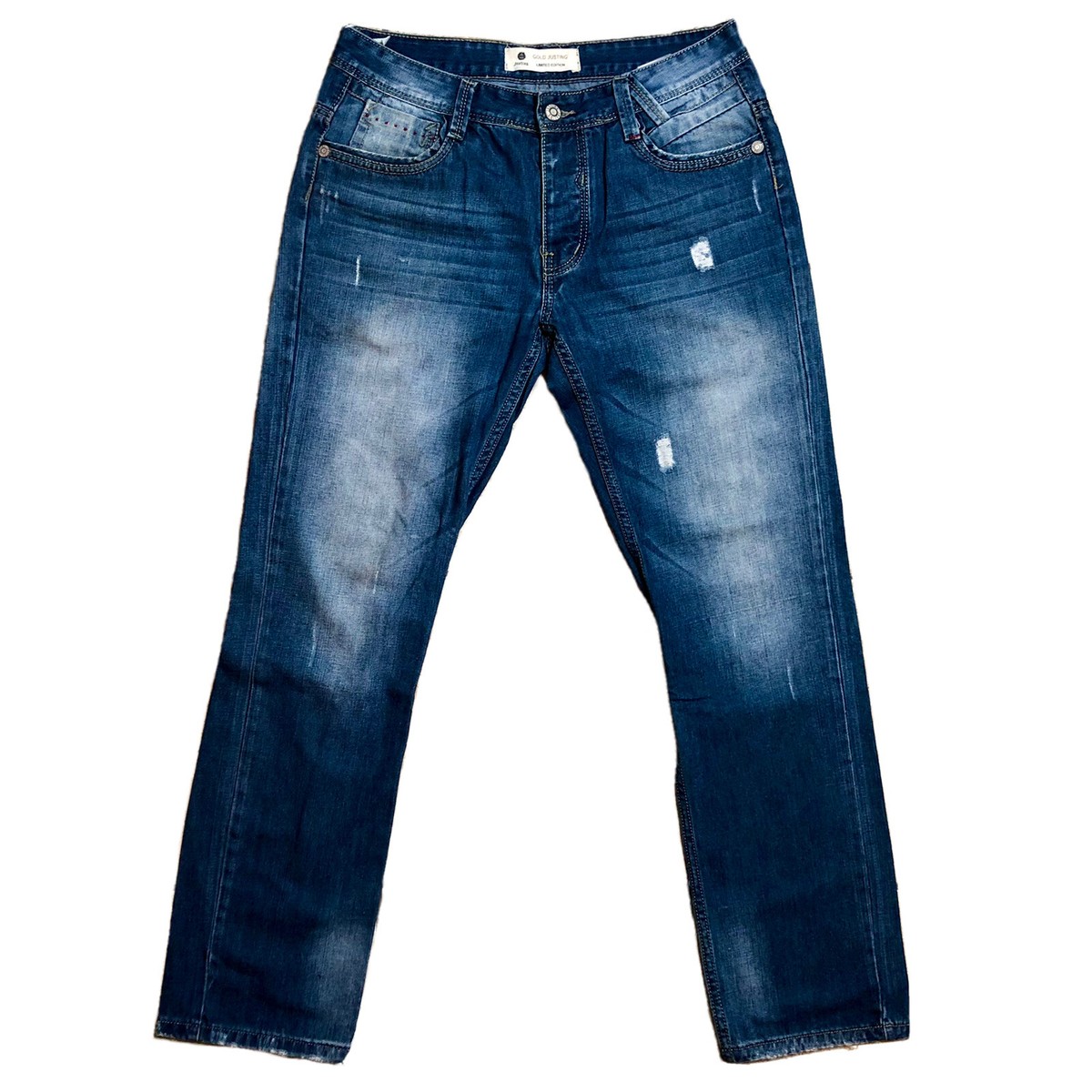 Gold Justing Italian Denim Limited Edition Button Fly Gold Justing Italian Denim Limited Edition Button Fly