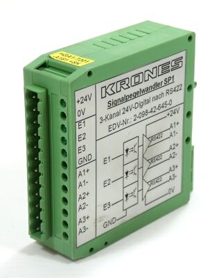 Krones 2-098-42-645-0 Signal Level Converter SP1 -used-