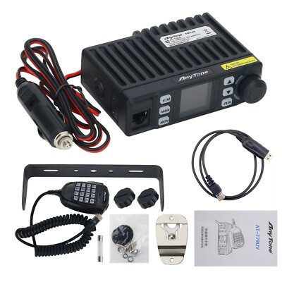 AnyTone Mini Size Dual Band Transceiver Mobile Radio VHF/UHF Car Radios AT-779UV