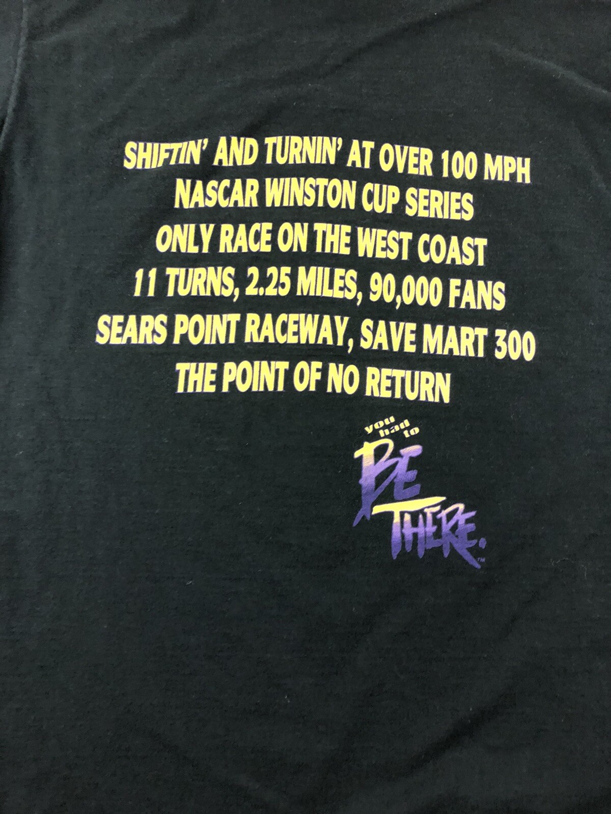 Race T Shirt Save Mart Supermarkets 300 Sonoma California 1995 XXLarge |  eBay