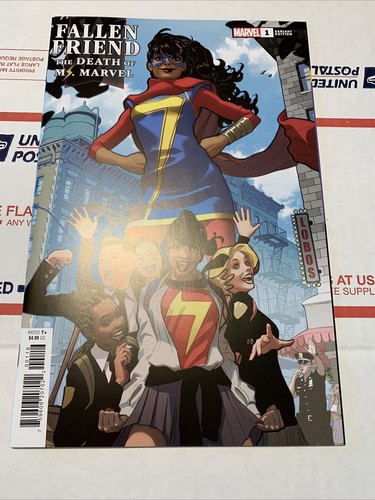 Fallen Friend Death Of Ms Marvel #1 - 1:25 Villalobos Lobos Variant - 2023