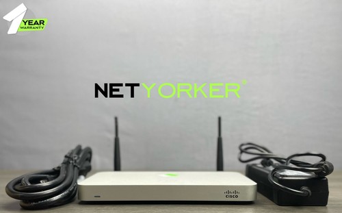 Cisco Meraki MX64W-HW Wireless 250Mbps 6x 1GB RJ-45 UNCLAIMED Firewall-Fast Ship - Afbeelding 6 van 6