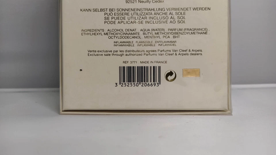 First Van Cleef & Arpels летняя туалетная вода для женщин спрей L'ete 3,3 жидких унц - Изображение 3 из 3