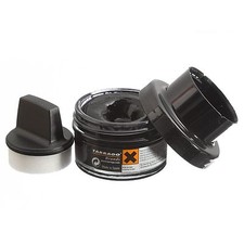 Tarrago Shoe black Shine Cream Self Liquid Polish Kit Leather 50 ml jar 1.76oz