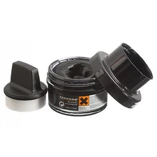 Tarrago Shoe black Shine Cream Self Liquid Polish Kit Leather 50 ml jar (1.76oz)