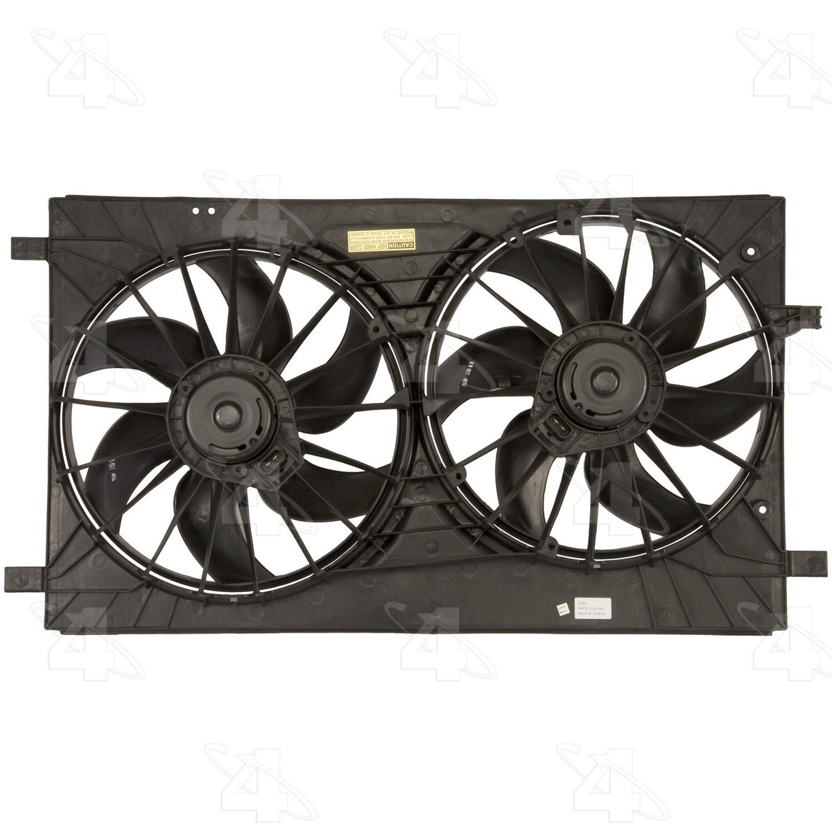 PARTHIGH Radiator Condenser Cooling Fan Assembly For 2007-2017 Jeep Compass – 1-Yr Warranty