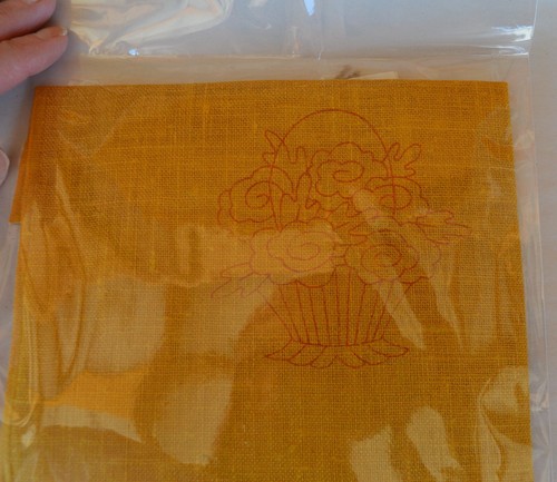Elsa Williams NeedleArt Beginner Repousse Embroidery Kit KC391 Flowers in Basket - Picture 8 of 8