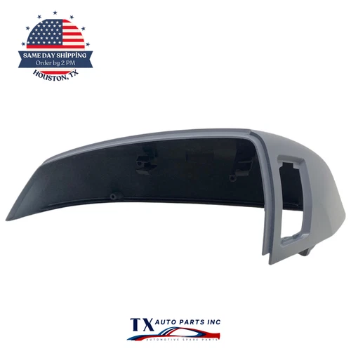 Driver Side Mirror Cover Cap For Audi Q7 SQ7 Q5 Blind Spot Hole Primed Left Side