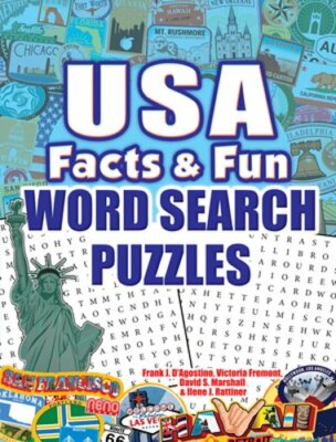 USA Facts & Fun Word Search Puzzles by Frank J D'Agostino: New