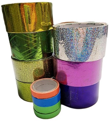 Designer metallic and washi tape Duck and Artskills brand 11 rolls lot