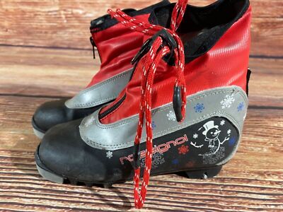 Bottes de ski boutiques de fond nordique enfant Rossignol taille EU32 US1,5 NNN O248