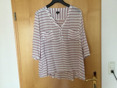 Damenbluse gestreift, Größe 50, La Conte