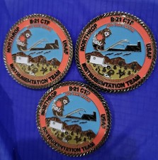 LOT OF 3 B-21 Raider Stealth Bomber 2" Challenge Coins Northrop Grumman USAF CTF