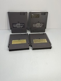 NES 4 Game Golf Lot Nintendo Tournament Open Greg Norman Power Bandai Challenge 