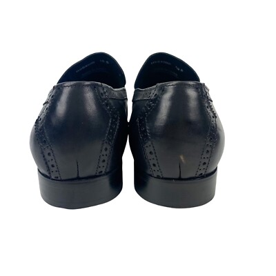 Zanzara Men\'s Black Loafers Dress Slip-On Shoes HSS4000 Size 10.5 Zanzara Mens Black Loafers Dress Slip-On Shoes HSS4000 Size  main image 2