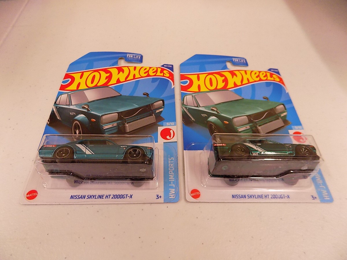Hot Wheels Super Treasure Hunt 2022 - Nissan Skyline HT 2000GT-X 1/64 Verte