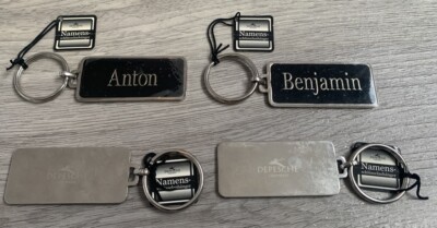 Wolfgang-Metall-Schlüsselanhänger - Männer - Namen - Keyring - DEP-Schlüsselanhä