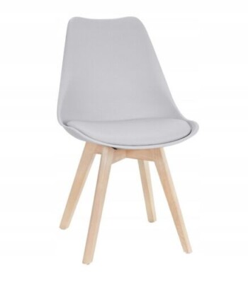 DEKRAM Möbel Stühle 4x ATTE DSW Bürostuhl Modern GREY .