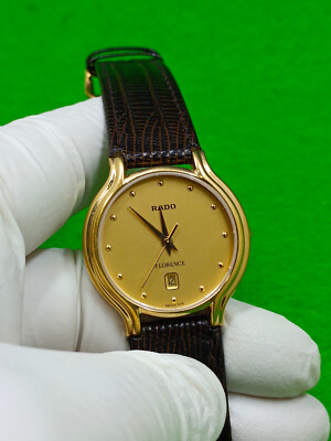 vintage Rado FLORENCE watch Date Indicator 129.3645.2 Quartz | eBay
