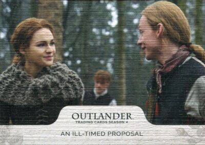 Outlander Season 4 Canvas Base Card #54 An Ill-Timed Proposal
