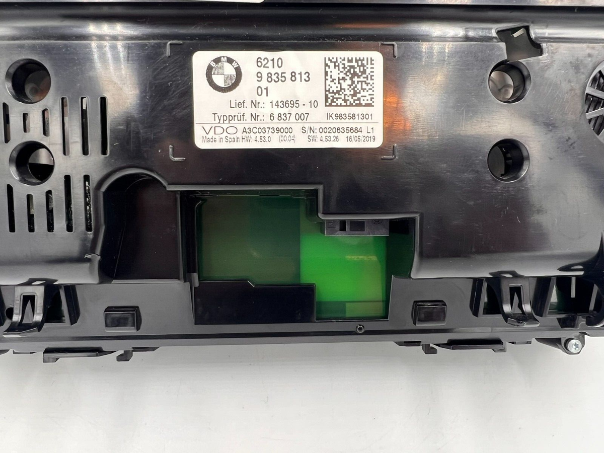 CASIMA 型番 ST8306 BMW F20 F21 F22 F48 F49 Cluster Speedometer Tacho 6WA KM/h