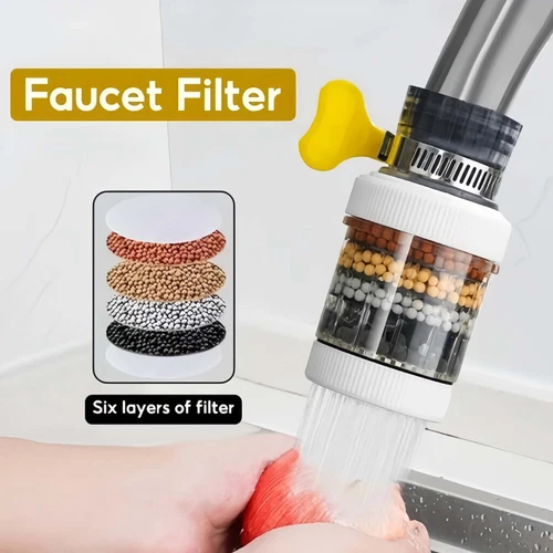 Detachable Universal Interface Kitchen Tap Filter Nozzle Water Purifier UK