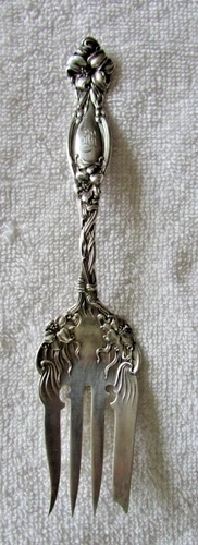 Frontenac International Sterling Silver Cold Meat Beef Buffet Fork