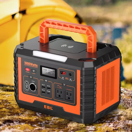 1000Wh Portable Power Station 1000W Solar Power Bank Generator Supply Camping RV