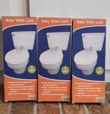Wappa Baby Toilet Lock Set of 3 , Child Safety, Daycare, Baby Proofing Gift T18