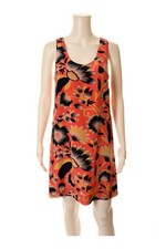 J.CREW women’s multicolor sleeveless silk dress Size 0