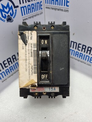 Terasaki Electric TO-60B Circuit Breaker Frame 60A 3P AC500V DC250V 15A - Broken