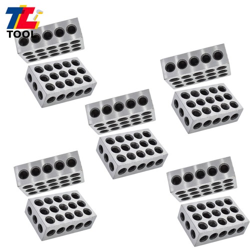 5 MATCHED PAIRS ULTRA PRECISION 1-2-3 BLOCKS .0001" MACHINIST 123 23 HOLES - Picture 2 of 13