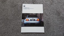 BMW M COUPE SALES BROCHURE 1998-