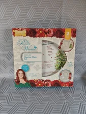  The Pioneer Woman Cheerful Rose Holiday Sharing Plates Set of 2 NEW 12IN.