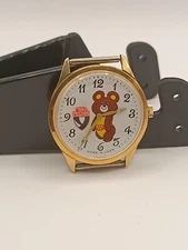 Rare Vintage Soviet Collectible Watch Chaika Bear Olympic Games 1980. USSR-AU