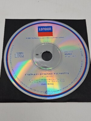 Carreras · Domingo · Pavarotti: The Three Tenors in Concert - CD  - DISC ONLY 