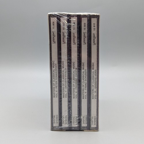 New 1989 Master of Classic Music Vol. 6-10 5-CD Box Set Sealed - Picture 2 of 5