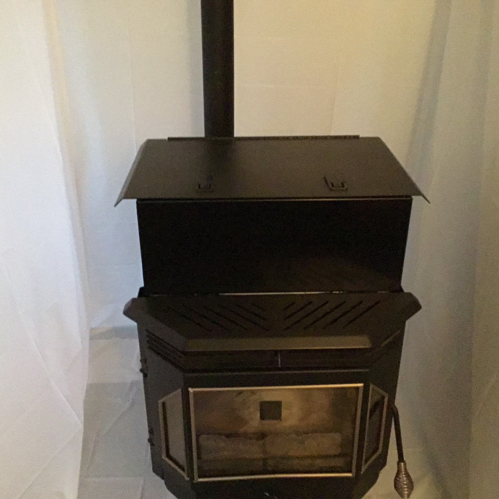 The Hopper Extension for your Englander and other 2000 sq ft Pellet Stoves