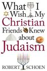 What I Wish My Christian Friends Knew About Judism by Robert Schoen (Paperback, 2004)
