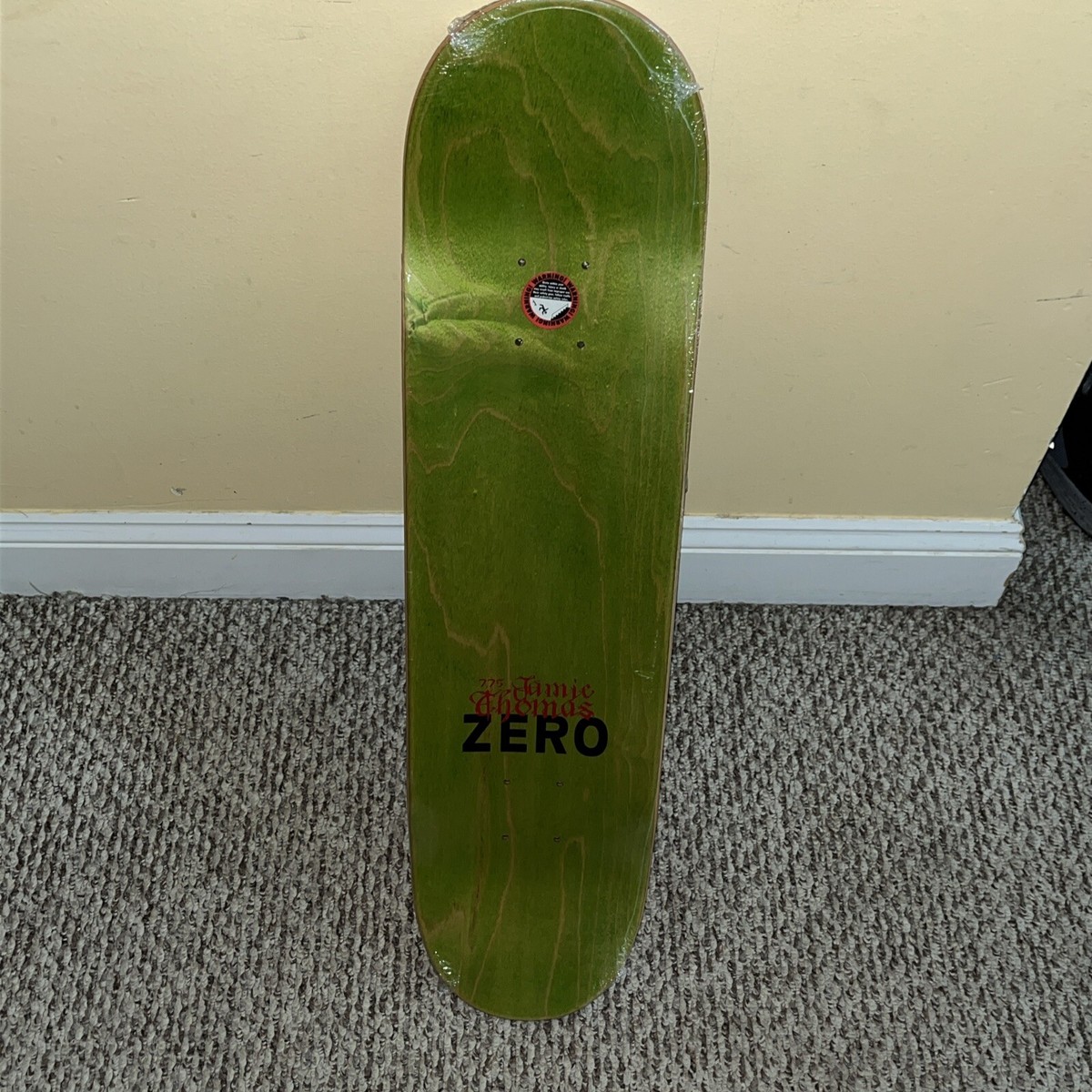 ZERO Jamie Thomas サイン入りデッキ RARE Signature Series Zero Skateboard Deck Blood Skull Jamie