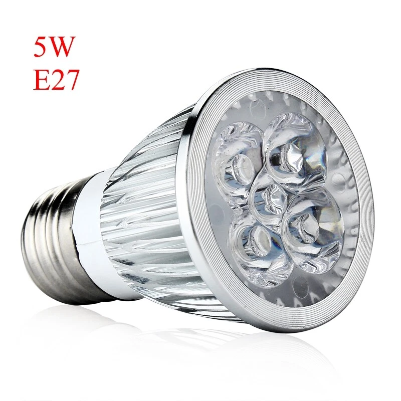 4W 5W E27 GU10 MR16 UV Ultraviolet Purple LED Spotlight Lamp Bulb AC 85-265V New - Image 4 of 4