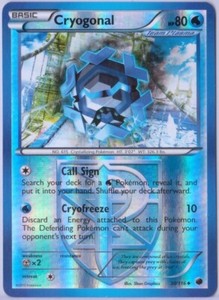 Cryogonal - 30/116 - Reverse Holo - Black & White 9: Plasma Freeze - Pokémon