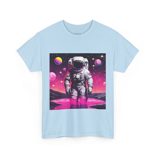 Astronaut Exploring Space Planet T Shirt - Picture 30 of 43
