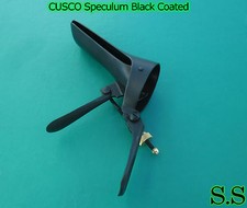 Black Coated Anal/Vaginal Dilation,Examination Speculum CUSCO Size Small