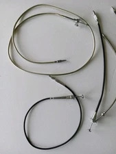 Vintage Camera Shutter Release Cable Lot Various Lengths, 2 Horvex Light Meter