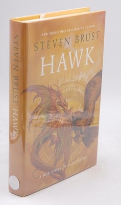 Signed First Edition Brust, Steven - Hawk: A New Novel Vlad Taltos Tor Books har