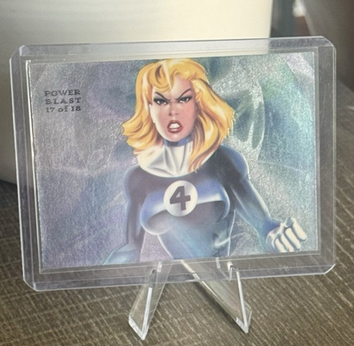 #ad #ad 1994 Flair Marvel Power Blast #17 Invisible Woman $5.99